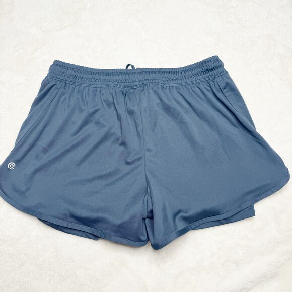 CHAMPION C9 Gray Workout Active Lounge Shorts Double Layer size Small - Picture 2 of 7
